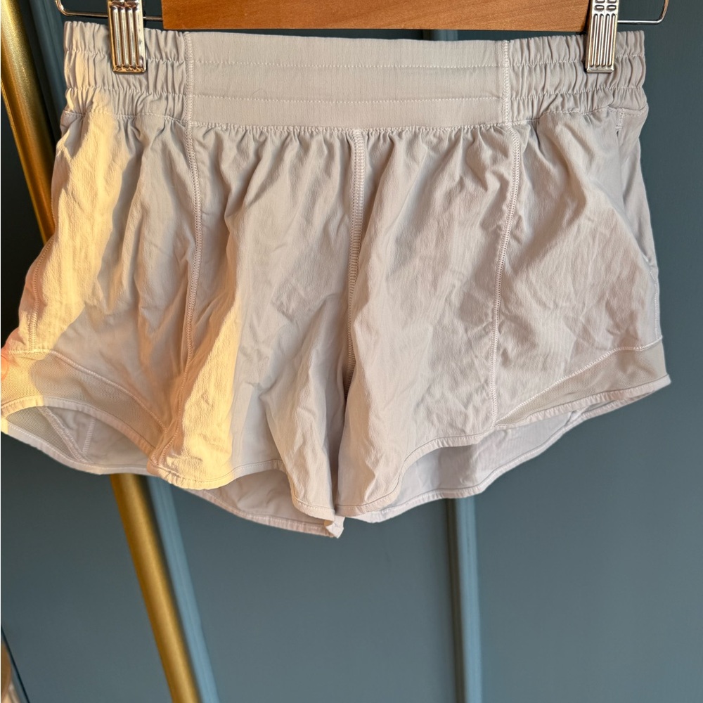 lululemon athletica Cream Athletic Shorts